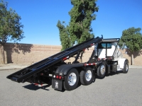 2013 Peterbilt 365 CNG Roll Off Truck with Spartan Roll Off Hoist