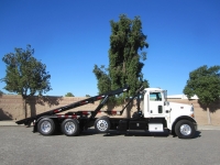 2013 Peterbilt 365 CNG Roll Off Truck with Spartan Roll Off Hoist