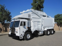 2012 Peterbilt 320 with Amrep 40yd Front Loader Refuse Truck