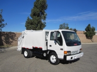 2000 GMC W4500 with Wayne Super Series 6 Yard Rear Load Refuse Truck