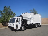 2011 Crane Carrier CNG with Curbtender 22yd Automated Side Loader Refuse Truck