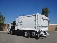 2011 Crane Carrier CNG with Curbtender 22yd Automated Side Loader Refuse Truck