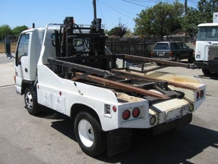 2004 GMC Container Delivery Truck with Robo-Lift Two Container Unit