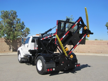 2008 Ford F650 with Galbreath Container Delivery Unit (CDU) Truck