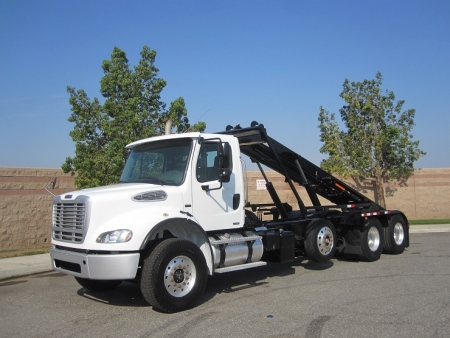 2008 Freightliner M2 112 Roll Off Truck with Spartan Roll Off Hoist