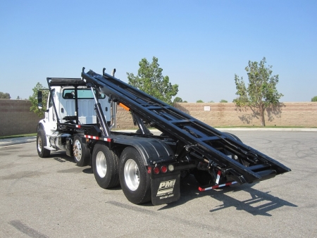 2008 Freightliner M2 112 Roll Off Truck with Spartan Roll Off Hoist