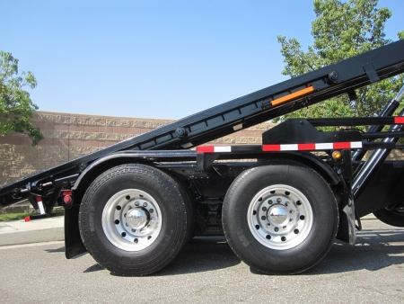 2008 Freightliner M2 112 Roll Off Truck with Spartan Roll Off Hoist