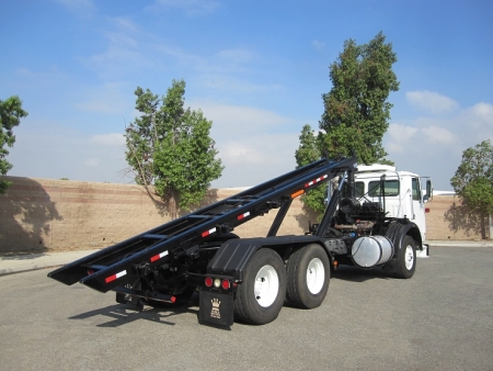 2008 Autocar Xpeditor Roll Off Truck with Spartan Roll Off Hoist