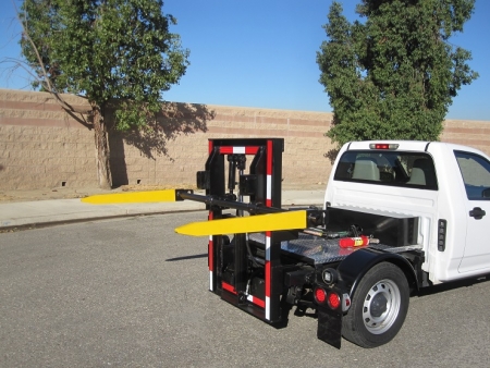 2011 Chevrolet Colorado with Container Delivery Unit (CDU) Refuse Truck