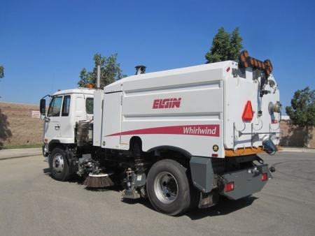 2008 Elgin Whirlwind Street Sweeper on UD3300 Chassis