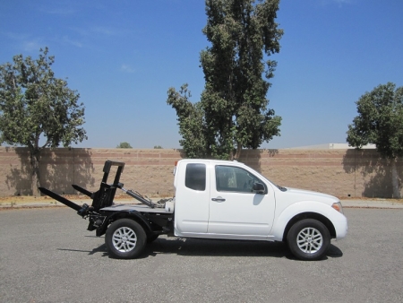 2016 Nissan Frontier with Gaskin Built Container Delivery Unit (CDU) Truck