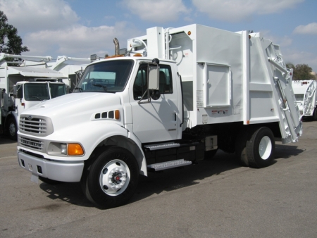 2001 Sterling Acterra with Pak-Mor 16yd Rear Loader Refuse Truck