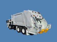 2017 Crane Carrier with Heil DuraPack 25 Yard Rear Loader