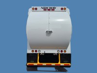 2020 Peterbilt 520 CNG with New Way Sidewinder 31yd Automated Side Loader Refuse Truck