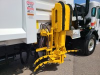 2020 Peterbilt 520 CNG with New Way Sidewinder 31yd Automated Side Loader Refuse Truck