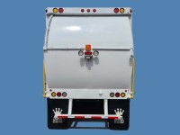 2017 Peterbilt 320 with McNeilus Atlantic 40yd Front Loader Refuse Truck