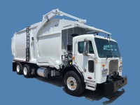 2012 Peterbilt 320 with New Way Mammoth 40yd Front Loader Refuse Truck
