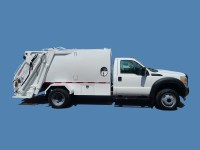 2013 Ford F550 with New Way Diamondback 6 Yard Rear Loader