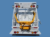 2013 Ford F550 with New Way Diamondback 6 Yard Rear Loader