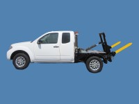 2016 Nissan Frontier with Gaskin Built Container Delivery Unit (CDU) Truck