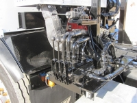 2011 Peterbilt 320 Roll Off Truck with Galfab Roll Off Hoist