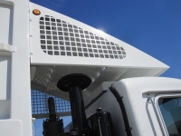 2014 Peterbilt 320 with Mantis AFL 40yd CNG Front Loader Refuse Truck