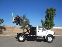 2008 Ford F650 with Galbreath Container Delivery Unit (CDU) Truck