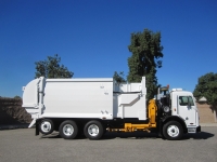 2012 Peterbilt 320 with Curbtender 31yd Automated Side Loader Refuse Truck