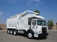 2007 Autocar Xpeditor with Labrie Optimizer 40yd Front Loader Refuse Truck