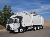 2009 Autocar Xpeditor with Wittke Super-Duty Front 44yd Front Loader Refuse Truck