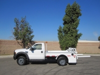 2008 Ford F450 with Gaskin Container Delivery Unit (CDU) Refuse Truck