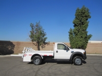 2008 Ford F450 with Gaskin Container Delivery Unit (CDU) Refuse Truck