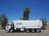 2013 Autocar ACX with Amrep 38yd Automated Side Loader Refuse Truck