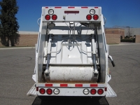 2009 Ford F-450 with New Way Diamondback 6 Yard Rear Load Refuse Truck