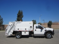 2009 Ford F-450 with New Way Diamondback 6 Yard Rear Load Refuse Truck