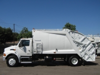 2003 Sterling Acterra with McNeilus 20yd Rear Loader Refuse Truck