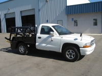 1998 Dodge Container Delivery Truck with Gaskin Built Unit