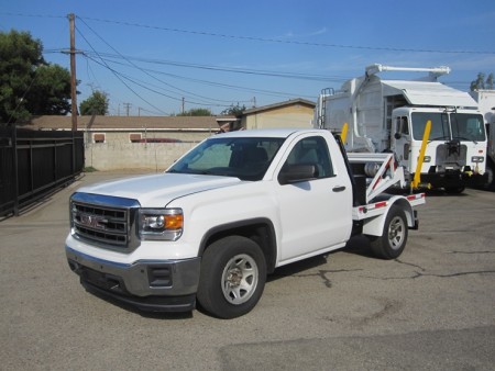 1998 Dodge Container Delivery Truck with Gaskin Built Unit