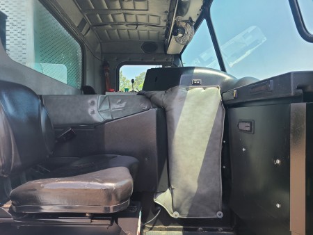 2012 Peterbilt 320 with New Way Mammoth 40yd Front Loader Refuse Truck