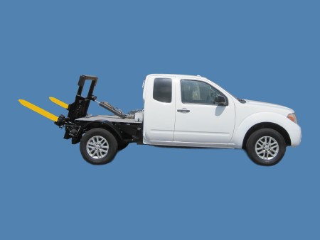 2016 Nissan Frontier with Gaskin Built Container Delivery Unit (CDU) Truck