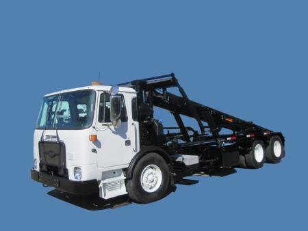 2013 Autocar ACX Xpeditor Roll Off Truck with Galfab Roll Off Hoist