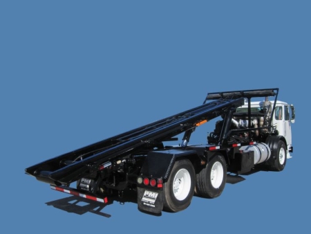 2013 Autocar ACX Xpeditor Roll Off Truck with Galfab Roll Off Hoist