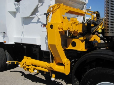 2013 Autocar Xpeditor CNG with Curbtender 31yd Automated Side Loader Refuse Truck