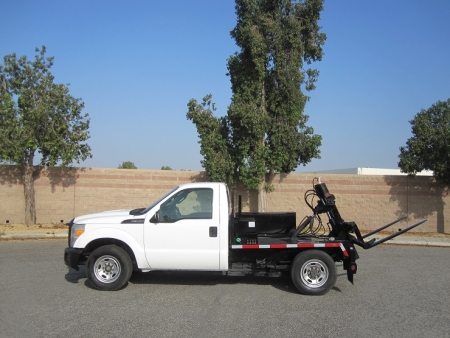 2011 Ford F350 with Spartan Container Delivery Unit (CDU) Truck