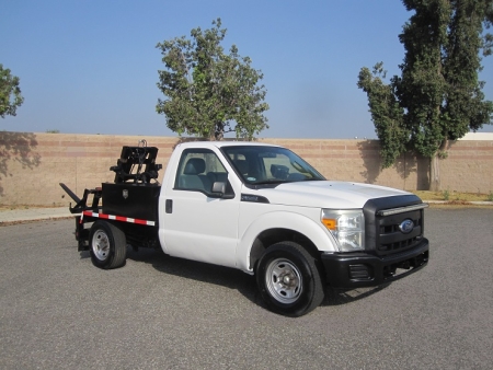 2011 Ford F350 with Spartan Container Delivery Unit (CDU) Truck