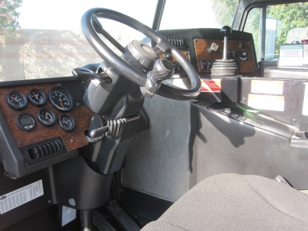 2012 Peterbilt 320 with Heil Half/Pack 40 Yard Front Loader Refuse Truck