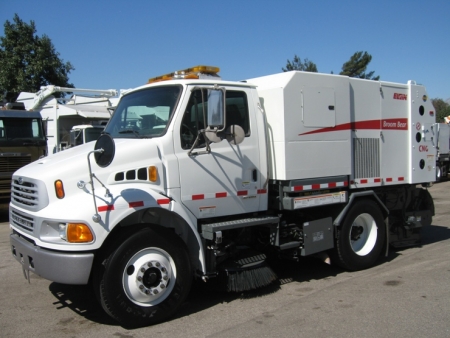 2006 Elgin Broom Bear CNG Alternative Fuel Street Sweeper (File Photo)