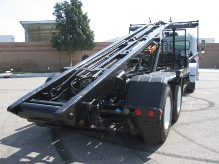 2003 Autocar CNG Powered Truck with Amrep Roll Off Hoist