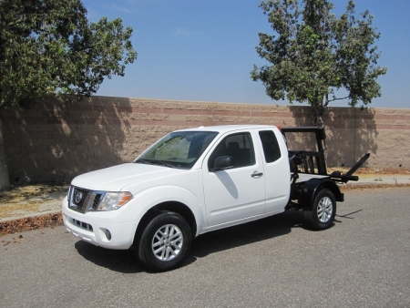 2016 Nissan Frontier with Gaskin Built Container Delivery Unit (CDU) Truck