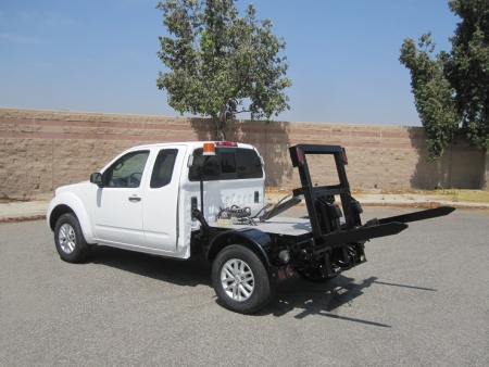 2016 Nissan Frontier with Gaskin Built Container Delivery Unit (CDU) Truck